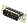 Sub-D connectors mannelijk voor GS-recht 15P Low Cost