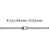 Zener diode 1.3W 3.9V 5%