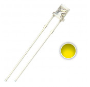 LEDS STANDARD 3mm - JAUNE TRANSPARENT