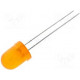 LED FLASHING Orange DIFFUSING 5mm