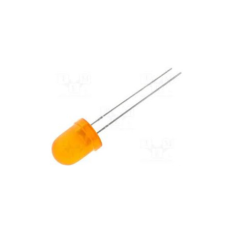 LED FLASHING Orange DIFFUSING 5mm