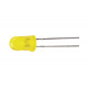 LED CLIGNOTANTE Jaune DIFFUSANTE 5mm