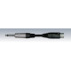 Cable micro 10m - Jack male 6.35mm/XLR femelle