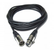 Cable micro 10m - XLR male/XLR femelle