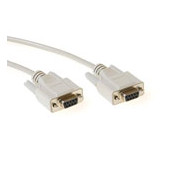 Cable 10m - Nul Modem avec fiches 9 poles