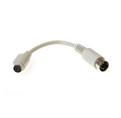 Cable for keyboard 0.15m - PS/2 female/Mini Din 5 pin male
