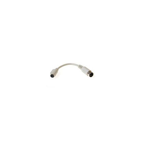 Cable pour clavier 0.15m - PS/2 femelle/Mini Din 5 pin mâle