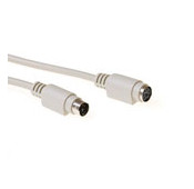 Cable 3m - Din 6 poles female/Din 6 poles male