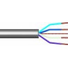Cable telephonique VVT 4x0.6 - Gris