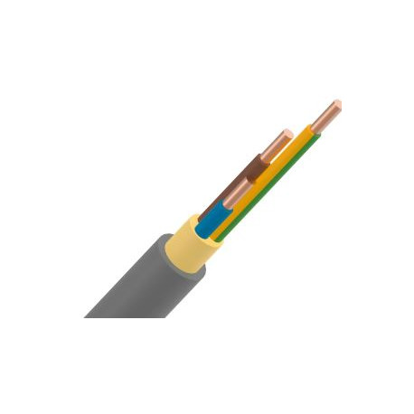 Installation cable XVB 3G1.5mm² Gray XLPE/PVC 1kV Cca