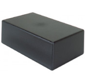 Zwarte Plastic koffer 85 x 55 x 30 mm