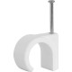 ISOL.4 CABLE CLIPS 4MM ROUND/100