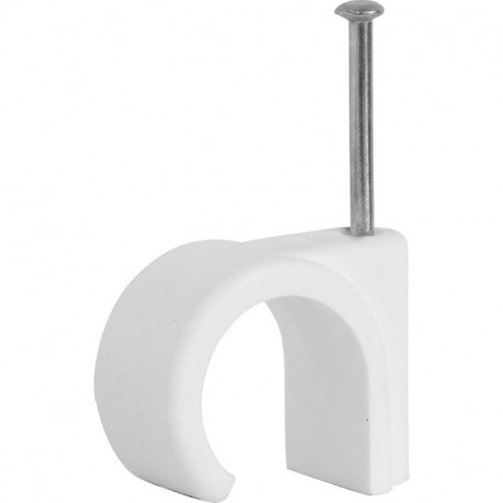 ISOL.4 CABLE CLIPS 4MM ROUND/100