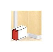 Legrand - End cap 65mm left - right DLP 50 x105 - white