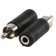 Adaptateur RCA male/Jack Mono 3.5mm femelle