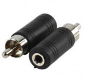 Adaptateur - RCA Mono RCA Mâle - 3,5 mm femelle