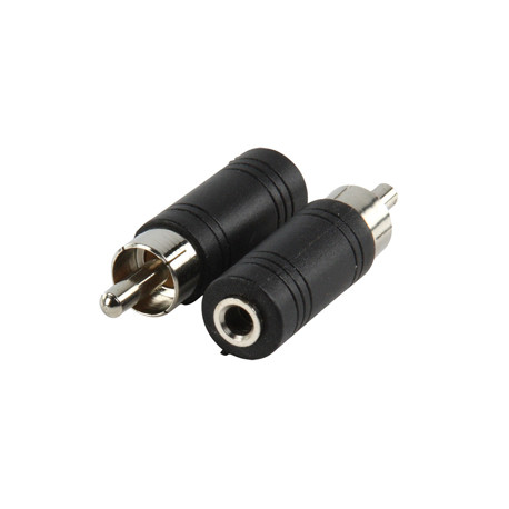 Adaptateur - RCA Mono RCA Mâle - 3,5 mm femelle