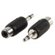 Adaptateur - Jack Mono male 3.5mm/RCA femelle