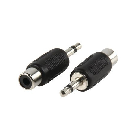 Adaptateur Jack Mono male 3.5mm/RCA femelle