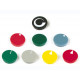 Black cap for button D-10MM