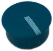 Blue cap D-15MM with marker 