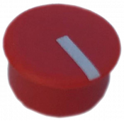Rode kap D-15MM met marker 