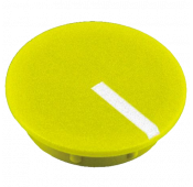 Yellow cap D-21MM with marker