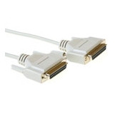 Serial cable - 2m SubD 25 female/SubD 25 female