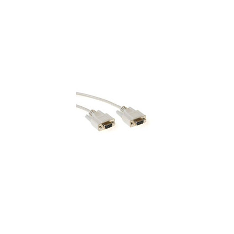 Serial printer cable 9 pin D-sub female/9-pin D-sub female