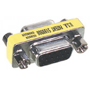 Mini gender adapter SubD15 female/SubD15 female (VGA)