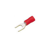 Cosse isolee M5 rouge section: 0.5 - 1.5mm²