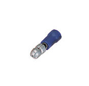 Cosse isolee male cylindrique bleu section: 1.5 - 2.5mm²