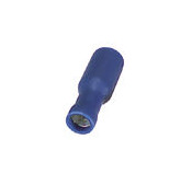 Cosse isolee femelle cylindrique bleu section: 1.5 - 2.5mm²