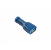 Cosse isolee femelle bleu section: 1.5 - 2.5mm²