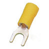Cosse isolee M8 jaune section: 4 - 6mm²