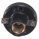 Lighting socket E14 black