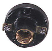 Lighting socket E14 black