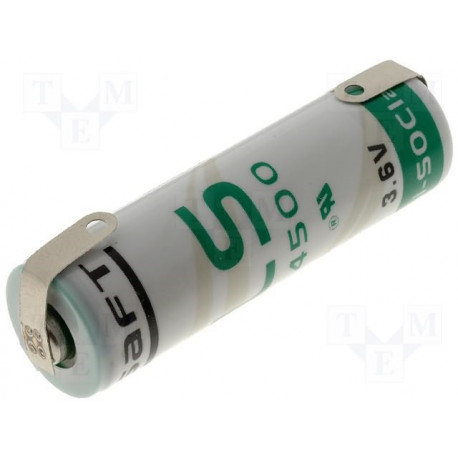 Saft - Primary Lithium cell AA 3.6 V 2.25Ah