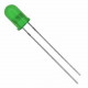 Vastgestelde Leds 5mm groen - 5V