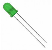 Led 5mm regulees verte - 5V