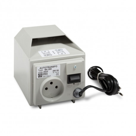 Autotransformateur monophase portatif 200VA/110-230V