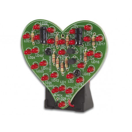 WSSA101 - Flashing LED sweethearts