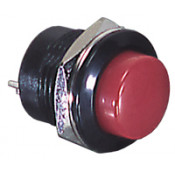Interrupteur a bouton poussoir 125V 3A - Rouge