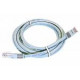 Cable UTP (non blindé) - 3m - Categorie 5 - Gris