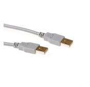 USB cable 2.0 - 3m - Fiche A female/Fiche A male