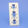 Niko 11-783 - Plaque de montage triple epaisseur 6mm