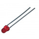 LED STANDARD 3mm - ROUGE DIFFUSANT