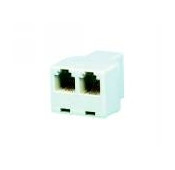Driedubbele modulaire adapter 2x6/4