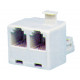 Elix - Duplex modulaire jack 2x6/4