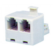 Elix - Duplex modulaire jack 2x6/4